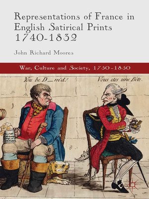 cover image of Representations of France in English Satirical Prints 1740-1832